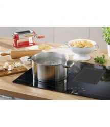 Gorenje Варочная поверхность индукционная, 83см, расширенная зона, встроенная вытяжка, 620м.куб/ч, черный