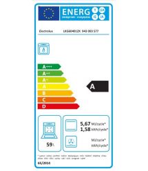 Electrolux Плита газовая, 59л, 60x60см, нерж