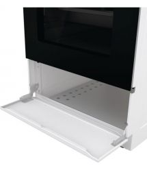 Gorenje Плита комби, 62л, 50x60см, дисплей, IconLed,эмалированные, белый