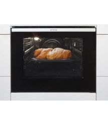 Gorenje Плита комби, 62л, 50x60см, дисплей, IconLed,эмалированные, белый