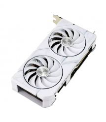 ASUS Видеокарта GeForce RTX 4070 SUPER 12GB GDDR6X EVO білий DUAL-RTX4070S-O12G-EVO-WHITE