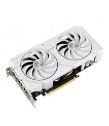 ASUS Видеокарта GeForce RTX 4070 SUPER 12GB GDDR6X EVO білий DUAL-RTX4070S-O12G-EVO-WHITE