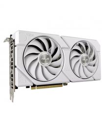 ASUS Видеокарта GeForce RTX 4070 SUPER 12GB GDDR6X EVO білий DUAL-RTX4070S-O12G-EVO-WHITE