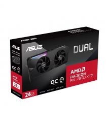 ASUS Видеокарта Radeon RX 7900 XTX 24GB GDDR6 DUAL OC DUAL-RX7900XTX-O24G