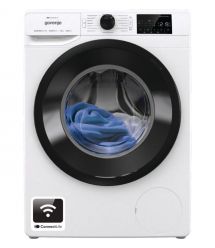 Gorenje Стиральная машина фронтальная, 8кг, 1200, A+++, 55см, дисплей, инвертор, пар, Wi-Fi, белый