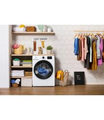 Gorenje Стиральная машина фронтальная, 8кг, 1200, A+++, 55см, дисплей, инвертор, пар, Wi-Fi, белый