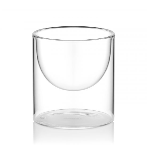 ARDESTO Набор креманок с двойными стенками, 220мл, 2шт, боросиликатное стекло, прозрачный