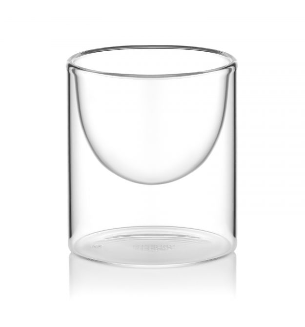 ARDESTO Набор креманок с двойными стенками, 170мл, 2шт, боросиликатное стекло, прозрачный