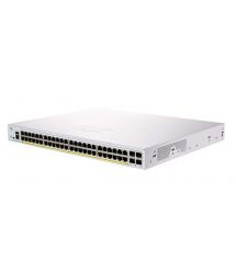 Cisco Коммутатор CBS350 48xGE, PoE, 4x1G SFP, Managed