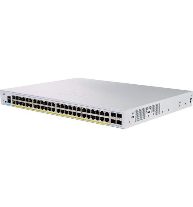 Cisco Коммутатор CBS350 48xGE, Full PoE, 4x1G SFP, Managed