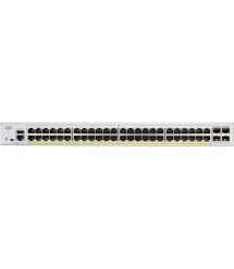 Cisco Коммутатор CBS350 48xGE, Full PoE, 4x1G SFP, Managed