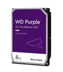 WD Жесткий диск 8TB 3.5" 5640 256MB SATA Purple Surveillance