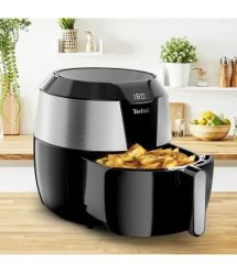 Tefal Мультипечь Easy Fry XXL, 1850Вт, чаша-5.6л, сенсорное управл., 8 программ, пластик, нерж. сталь-чорный