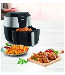 Tefal Мультипечь Easy Fry XXL, 1850Вт, чаша-5.6л, сенсорное управл., 8 программ, пластик, нерж. сталь-чорный