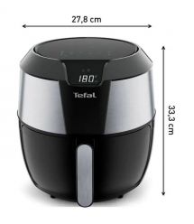 Tefal Мультипечь Easy Fry XXL, 1850Вт, чаша-5.6л, сенсорное управл., 8 программ, пластик, нерж. сталь-чорный