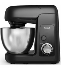 Tefal Кухонная машина Bake Partner 1100Вт, чаша-металл, корпус-пластик, насадок-6, черный