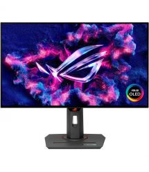 ASUS Монитор 26.5" ROG Strix XG27AQDMG 2xHDMI, DP, 2xUSB, OLED, 2560x1440, 240Hz, 0.03ms, DCI-P3 99%, AdaptiveSync, Pivot