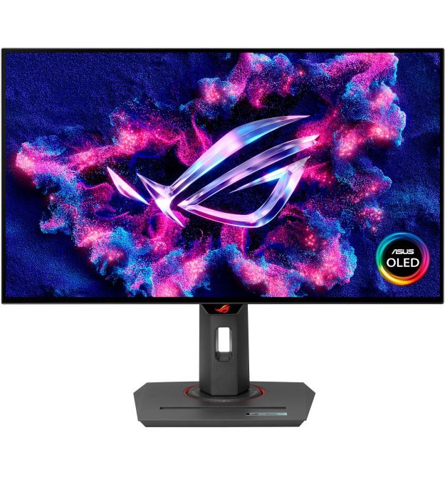 ASUS Монитор 26.5" ROG Strix XG27AQDMG 2xHDMI, DP, 2xUSB, OLED, 2560x1440, 240Hz, 0.03ms, DCI-P3 99%, AdaptiveSync, Pivot