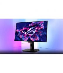 ASUS Монитор 26.5" ROG Strix XG27AQDMG 2xHDMI, DP, 2xUSB, OLED, 2560x1440, 240Hz, 0.03ms, DCI-P3 99%, AdaptiveSync, Pivot