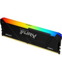 Kingston Память ПК DDR4 8GB 3600 FURY Beast RGB