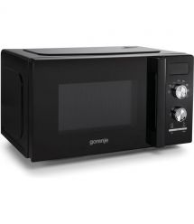 Gorenje Микроволновая печь, 20л, мех. управл., 800Вт, дисплей, черный