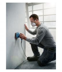 Bosch Шлифмашина вибрационная GSS 140 A 220Вт платформа 101х112 28000кол·мин 1.1кг