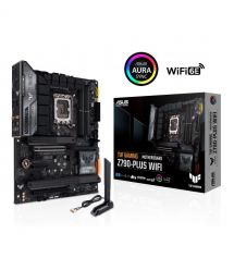 ASUS Материнcкая плата TUF GAMING Z790-PLUS WIFI D4 s1700 Z790 4xDDR4 M.2 HDMI DP Wi-Fi BT ATX