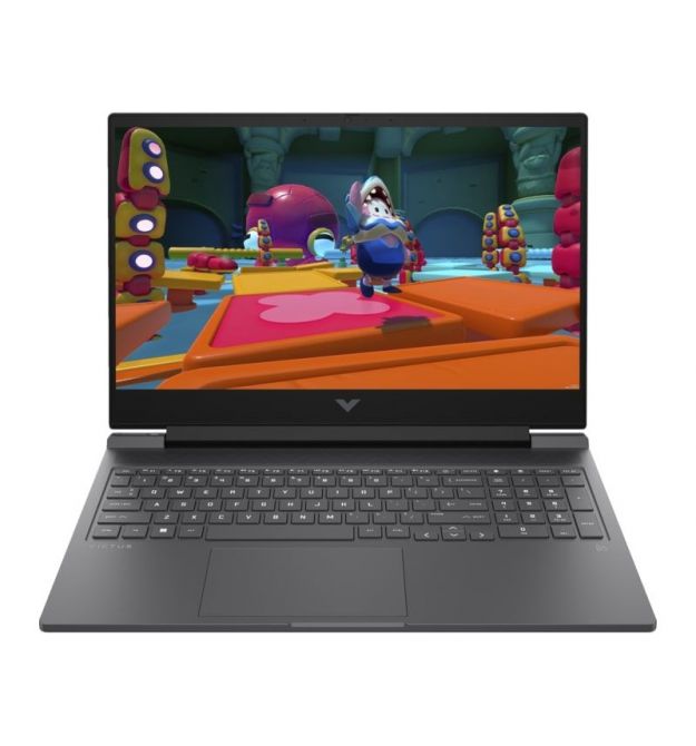 HP Ноутбук Victus 16-r0001ua 16.1" QHD IPS AG, Intel i7-13700H, 32GB, F1024GB, NVD4060-8, DOS, черный