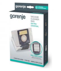 Gorenje Универсальный мешок GB1PBU, для пылесосов Gorenje, бумажные, 5 шт, 570741