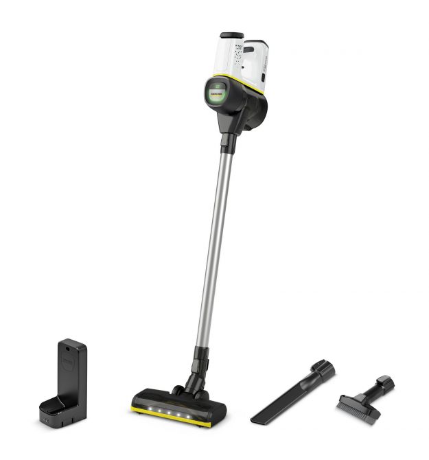 Karcher Пылесос беспроводный VC 6 CORDLESS OURFAMILY, конт пыль -0.8л, автон. раб. до 50мин, вес-2.5кг, НЕРА 12, белый