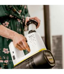 Karcher Пылесос беспроводный VC 6 CORDLESS OURFAMILY, конт пыль -0.8л, автон. раб. до 50мин, вес-2.5кг, НЕРА 12, белый