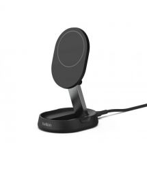 Belkin Зарядное устройство безпроводное Magnetic Stand QI2 15Вт, черный