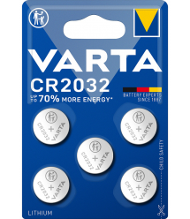 VARTA Батарейка литиевая CR2032 блистер, 5 шт