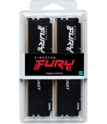 Kingston Пам'ять ПК DDR5 32GB KIT (16GBx2) 6000 Beast Black XMP