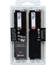 Kingston Пам'ять ПК DDR5 32GB KIT (16GBx2) 6000 Beast Black XMP