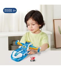 Super Wings Игровой набор Transforming Aircraft Воздушная База Робот, свет, звук