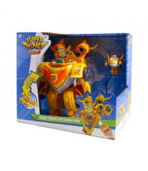 Super Wings Игровой набор Super Robot Suit Золотой Мальчик (Golden Boy)