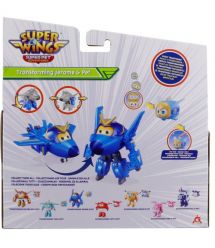 Super Wings Игровой набор Transforming Джером и любимец (Jerome & Pet)