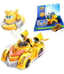 Super Wings Игровой набор Spinning Vehicle Золотой Мальчик (Golden Boy)