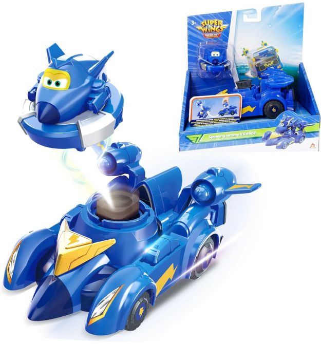 Super Wings Игровой набор Spinning Vehicle Джером (Jerome)