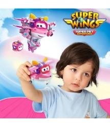 Super Wings Игровая фигурка-трансформер Transforming Элли (Ellie)