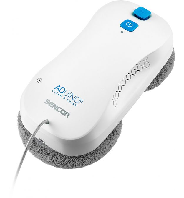 Sencor Робот-пылесос для окон, 3000Па, вода -0.06л, влажная уборка, от сети, белый