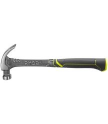 Ryobi Молоток столярный RHHSCC450, 450г, магнитный держатель, цельный корпус из кованой стали, рукоятка стекловолокно