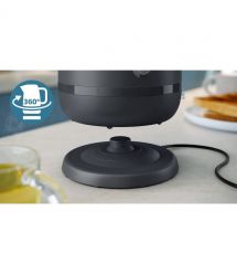 Philips Электрочайник Series 1000, Strix, пластик, мат, черный