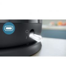 Philips Электрочайник Series 1000, Strix, пластик, мат, черный