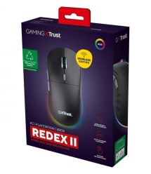 Trust Мышь GXT 926 REDEX II, WL/USB-A/USB-C, черный