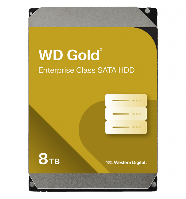WD Жесткий диск 8TB 3.5" 7200 256MB SATA Gold