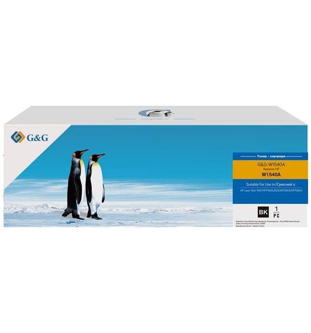 G&G Тонер для HP 154A LJ Tank 1502/1602/2603 Black (2 500стр)