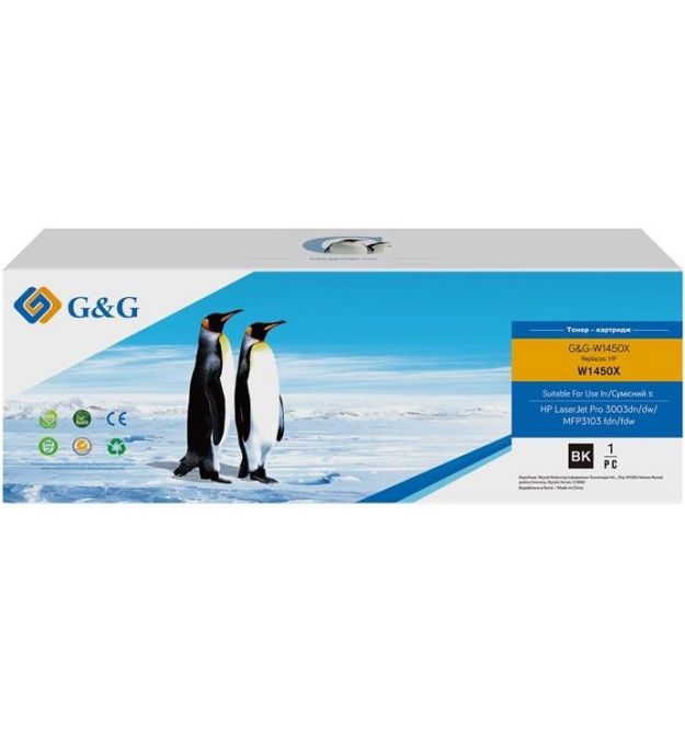 G&G Картридж для HP 145X LJ Pro 3003/3103 Black (3 800 стр)