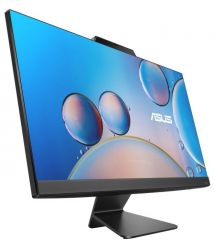 ASUS ПК Моноблок A3402WVAK-BPC0500 23.8" FHD AG, Intel 7-150U, 16GB, F512GB, UMA, WiFi, кл+м, без ОС, черный